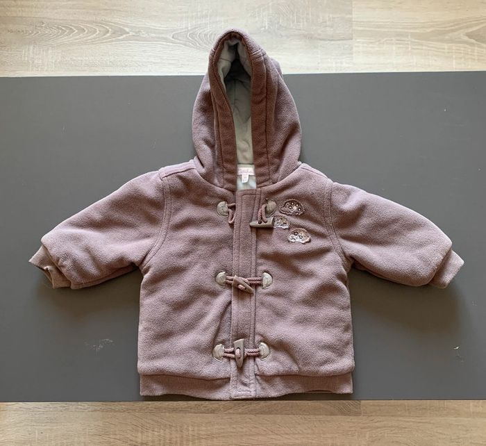 Gilet polaire marron garçon taille 6 mois