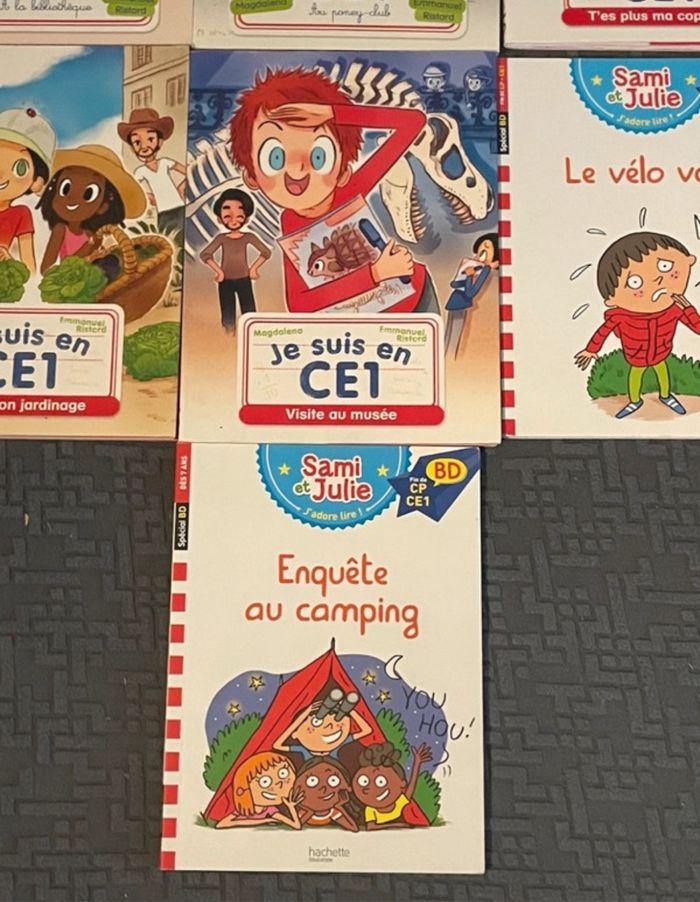 Lot 7 livres je suis en CE1 Sami et Julie - photo numéro 4