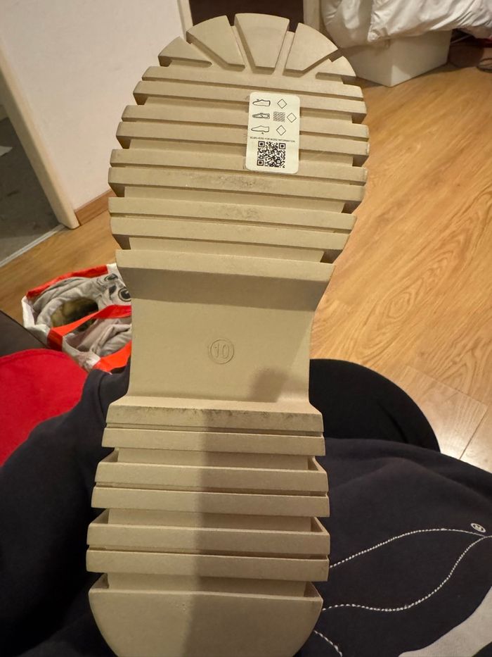 Bottes de couleur beige, pointure 43 marque ASOS - photo numéro 4