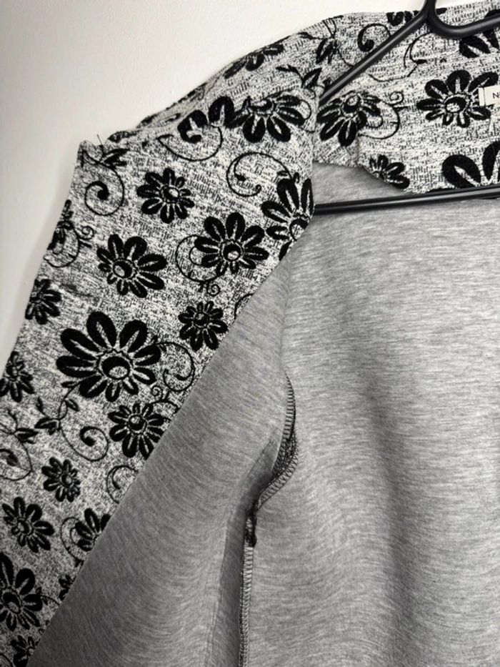 🩶 magnifique manteau gris à motif / New Collection - T/M-L🩶 - photo numéro 7