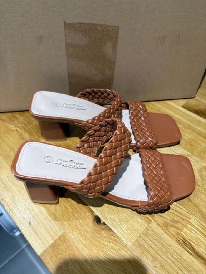 sandales femme marron taille 36 neuves
