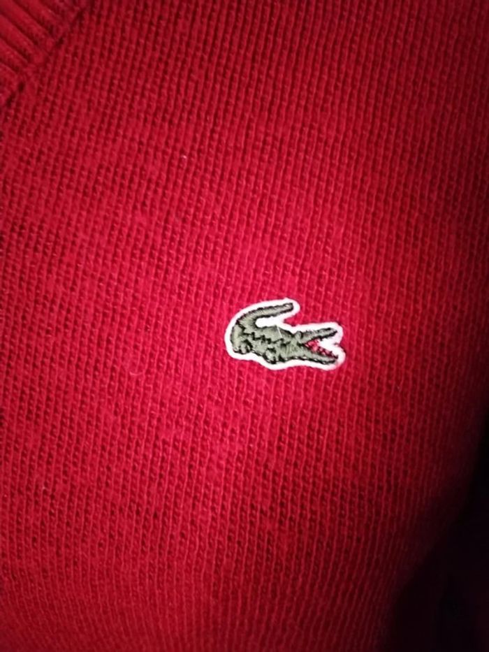 Pull lacoste S - photo numéro 3
