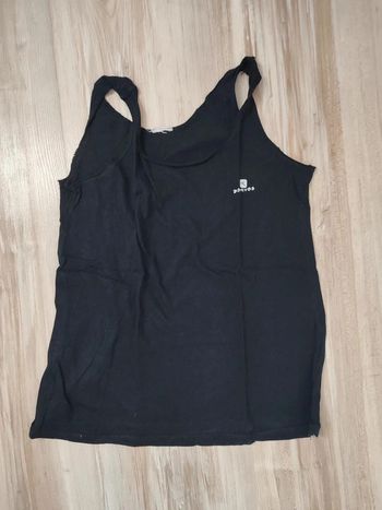 T shirt noir Domyos 8 ans sport