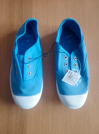 Chaussures Baskets Ballerines neuves - Enfilage facile - Fille 33