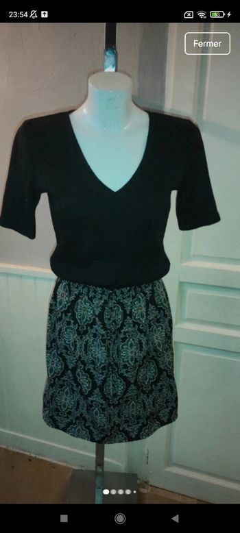 Très belle robe femme Etam f24