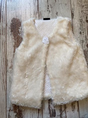 Gilet sans manches fille
