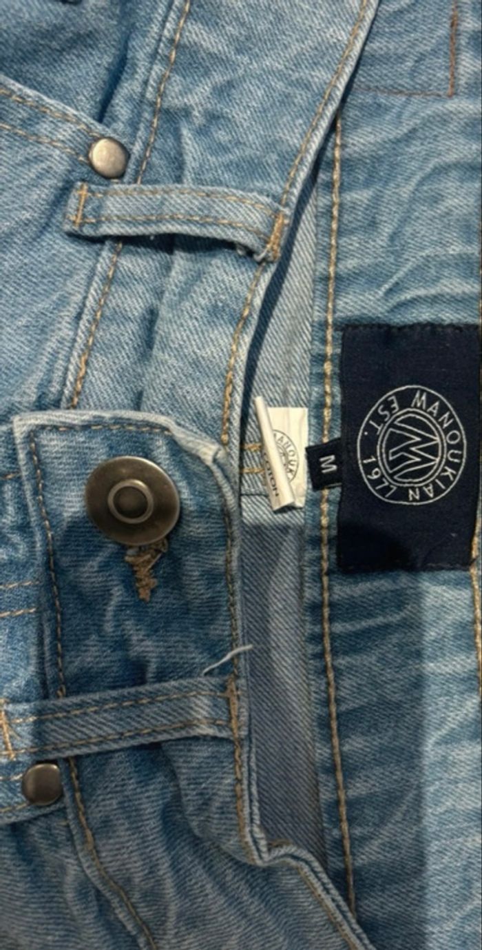 Short en jeans Manoukian - photo numéro 3