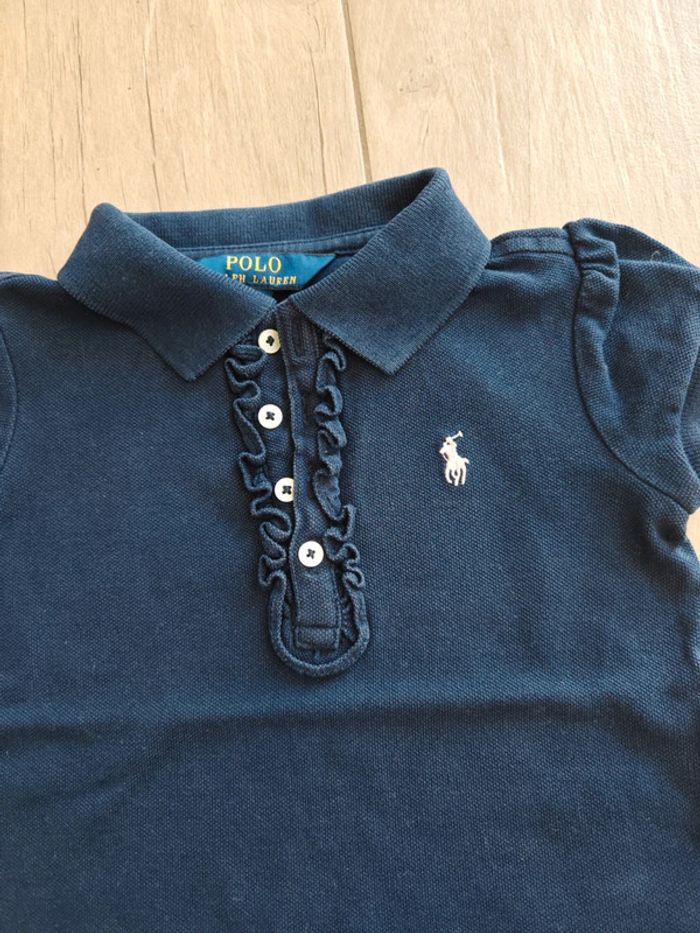 Polo bleu marine Ralph Lauren 3 ans - photo numéro 2