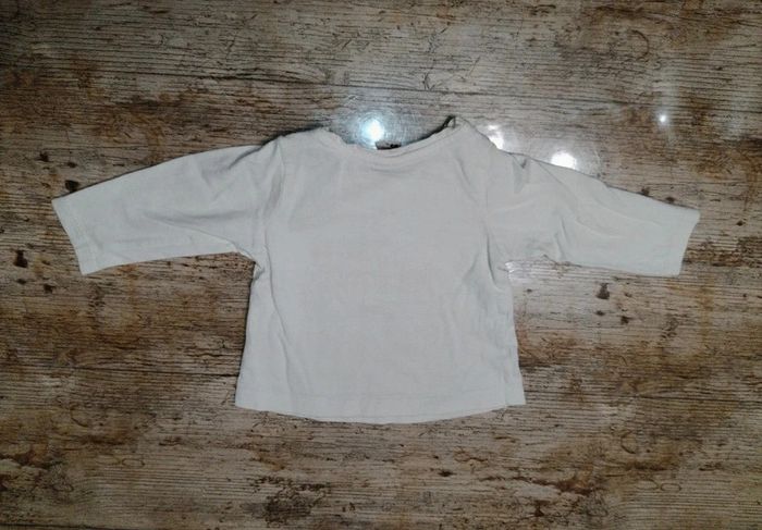 Joli t-shirt manches longues fille 3 mois TAO - photo numéro 3