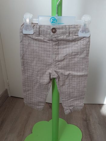 👖Pentalon 6 mois à motifs carré👖