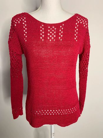 Pull en crochet Vintage T36