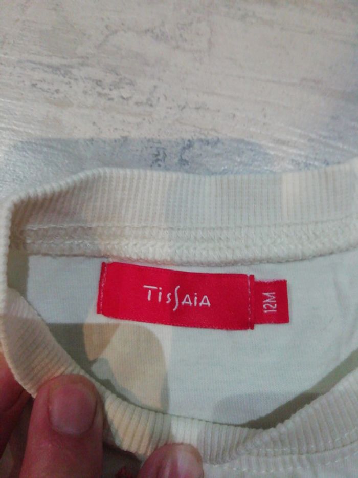 2 T-shirts 12 mois fille - photo numéro 4