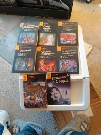 Lot de livre noir mystère collection j ai lu