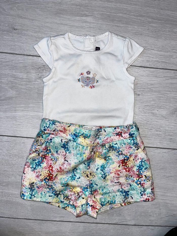 Ensemble body + short zara