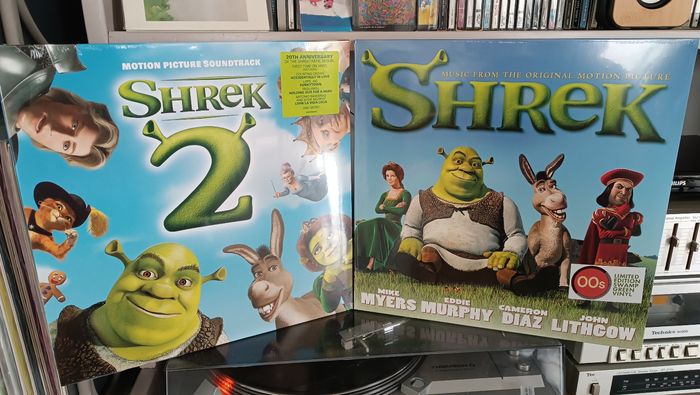Pack Vinyles Shrek (1 & 2) 🟢