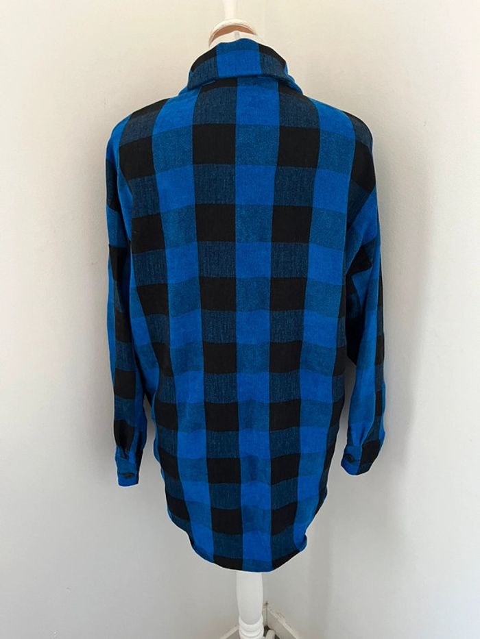Chemise à carreaux oversize Zara S - photo numéro 5