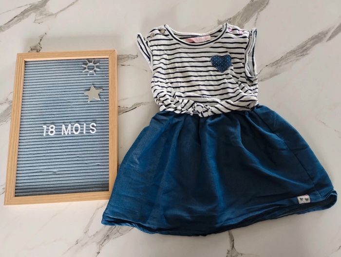 Robe marinière 18 mois