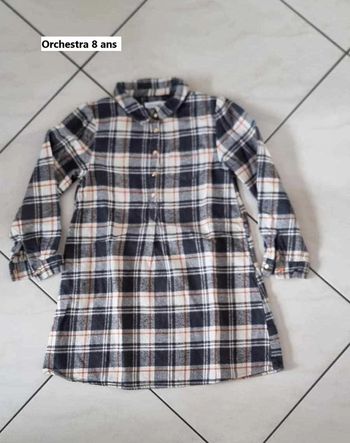 Robe chemisier 8ans