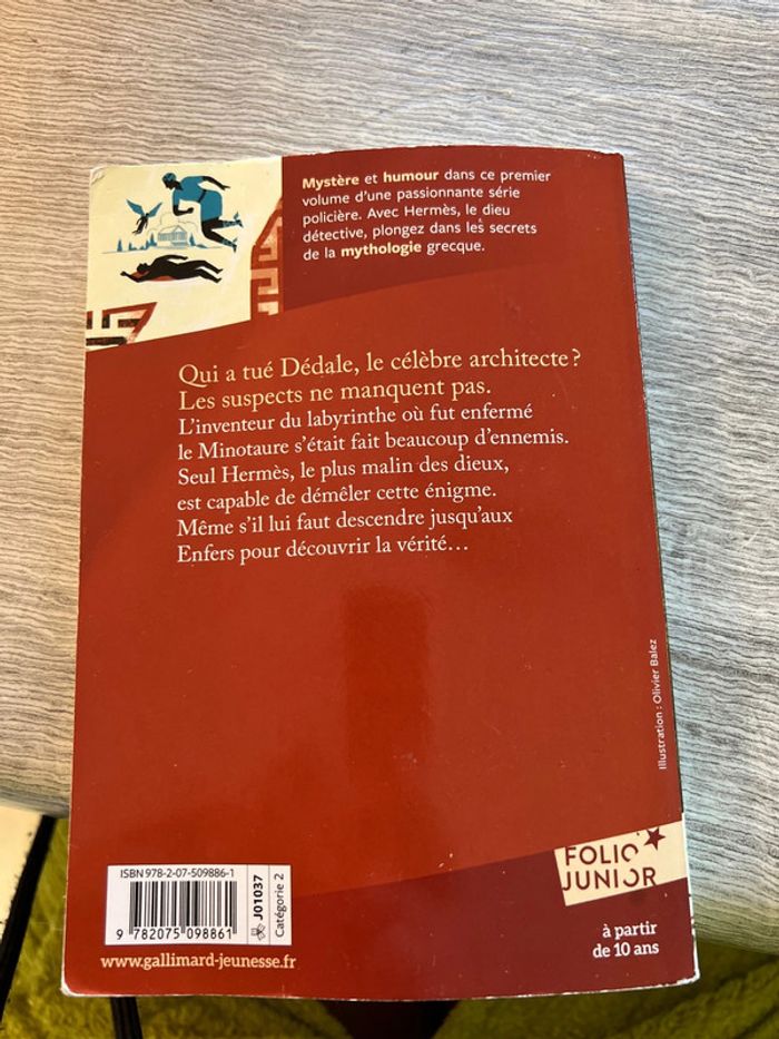 Le mystère de Dédale - Folio Junior - photo numéro 3