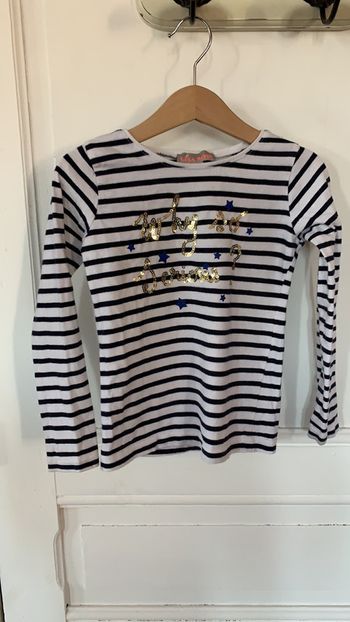 T-shirt marinière manches longues