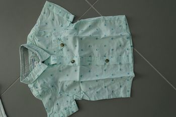 Chemise manches courtes 12 mois