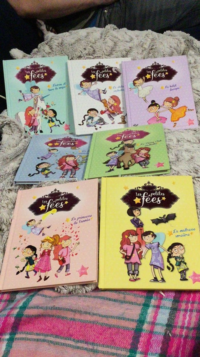 Lot livre les petites fées idée cadeau