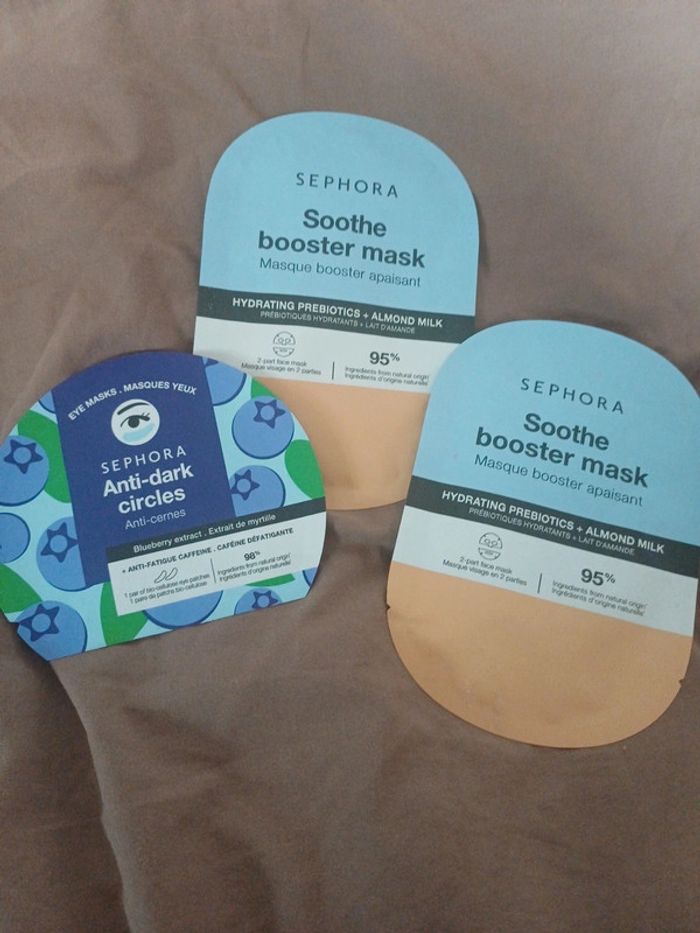 Lot masques