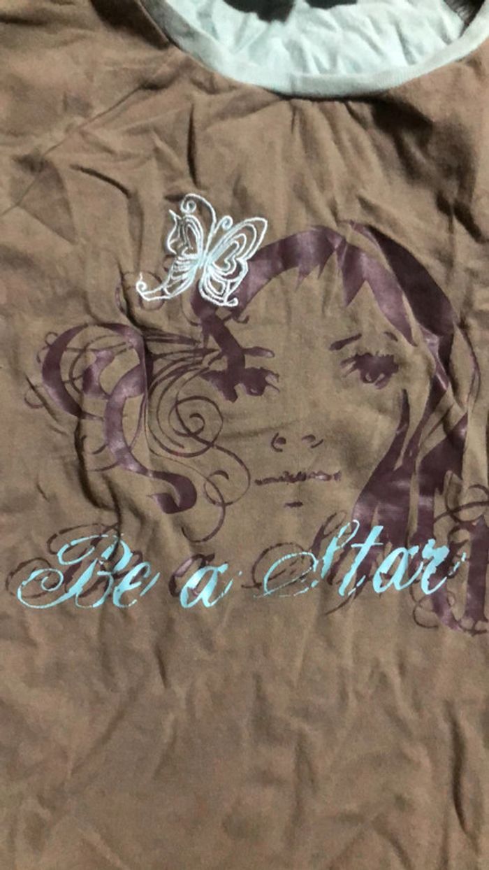 T-shirt manches longues fille 8 ans - photo numéro 3