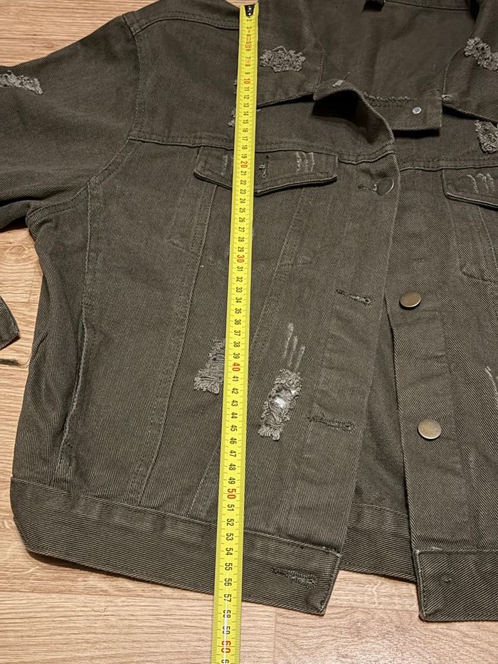 Veste matelassé femme taille S vert foncé coton - photo numéro 4