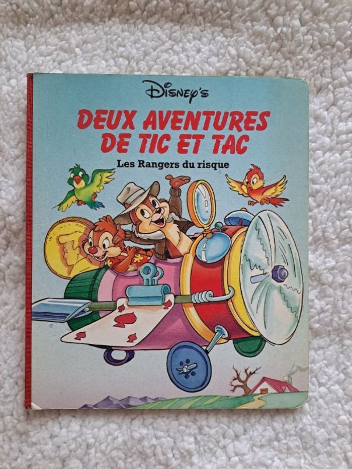 Livre "Deux aventures de Tic et Tac, Les Rangers du risque" Disney