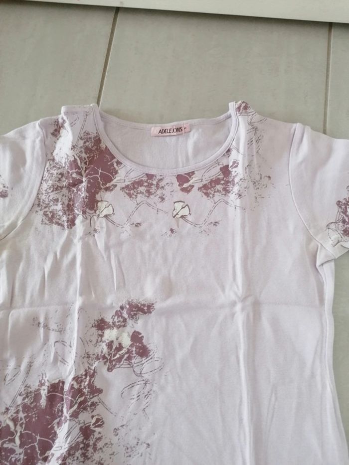 Tee-shirt porté une ou deux fois comme neuf taille M - photo numéro 2