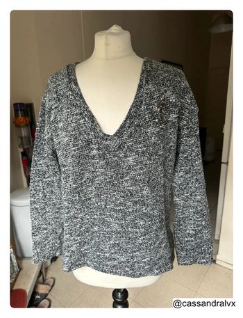 Pull gris - Zara