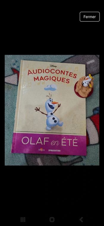 87Eme audioconte magique collection altaya
deagostini livre et figurine disney audio conte