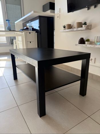 Table basse LACK noir