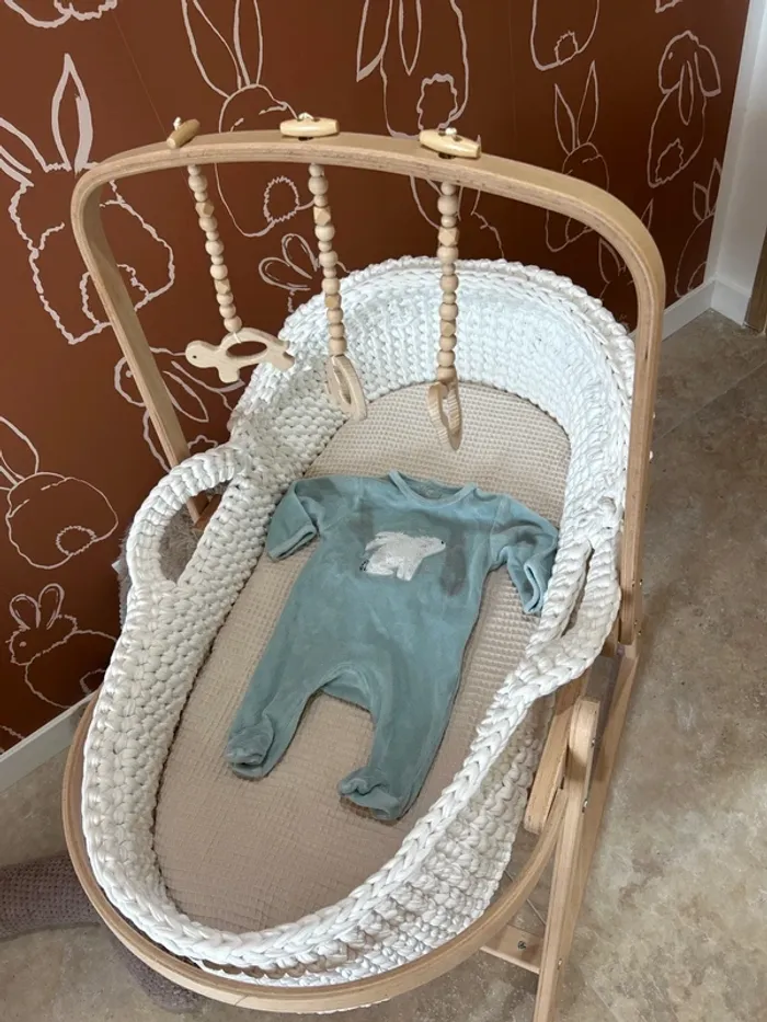 Pyjama bleu kiabi 1m lapin