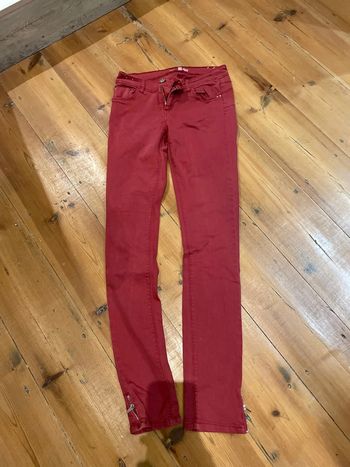 Pantalon grain de malice, terracotta, 36 neuf