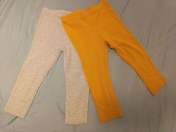 Lot 2 leggings Lupilu 12-24 mois neufs