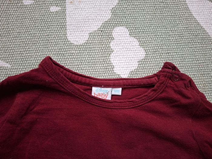 Tee-shirt manches longues Mickey bébé garçon 18mois - photo numéro 2