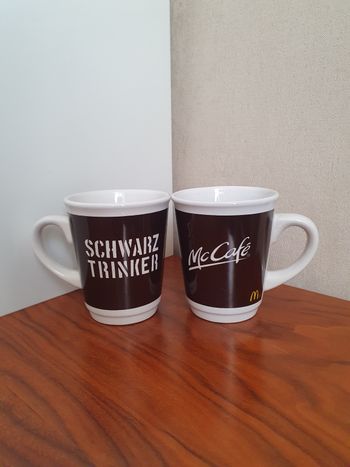 Lot de 2 tasses Mc Café 