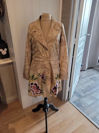 Manteau trench desigual L