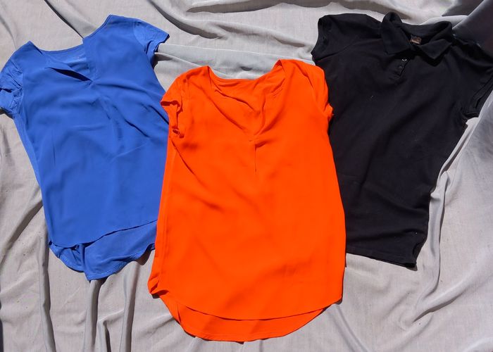 Lot 3 tee-shirts Camaieu et Tex taille 36-S - photo numéro 2
