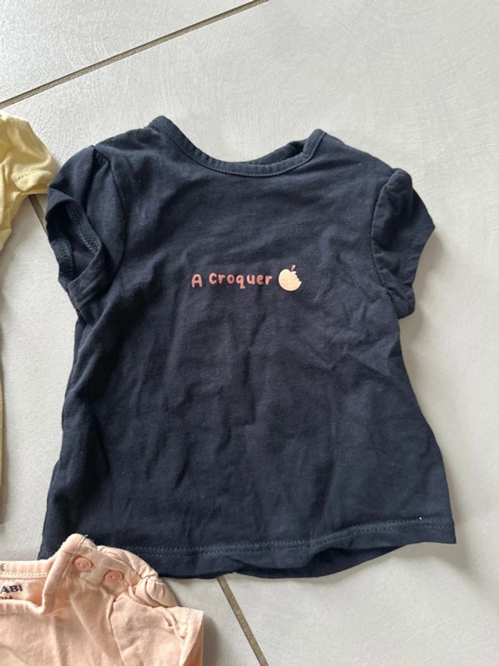 Lot de 3 t-shirt en 3 mois - photo numéro 3