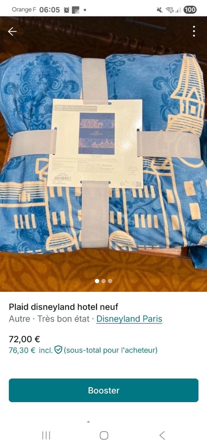 Plaid disneyland hotel