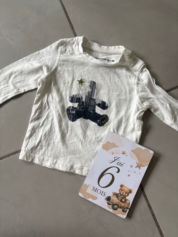 TEE shirt 6 mois - photo numéro 1