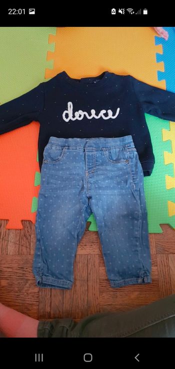 Ensemble sweat/jean