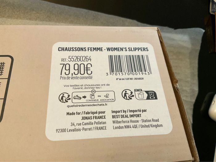 Chaussons rose Rodier neuf - photo numéro 11