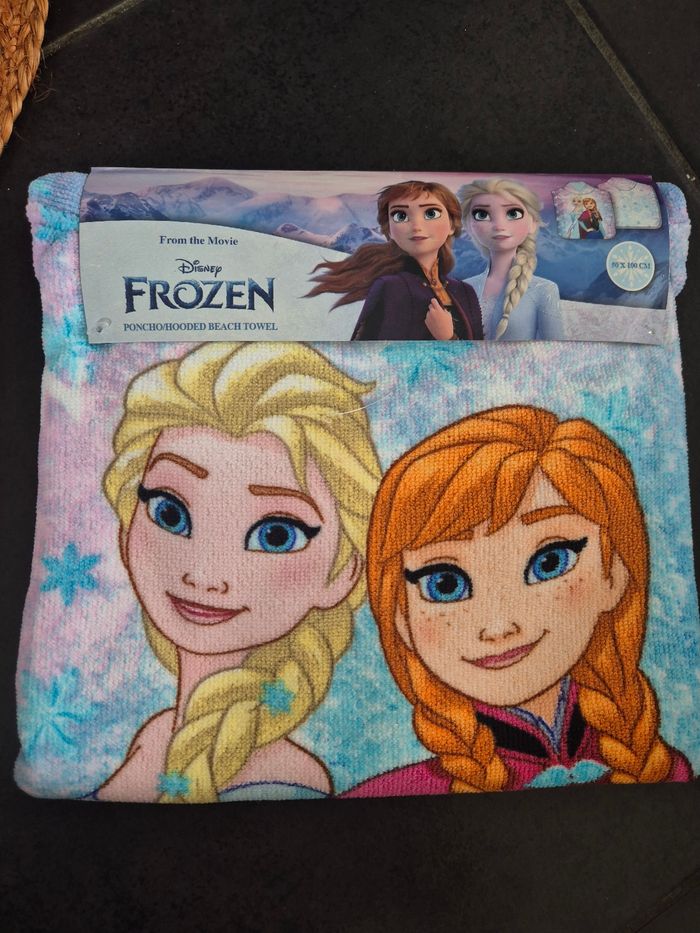 Poncho reine des neiges