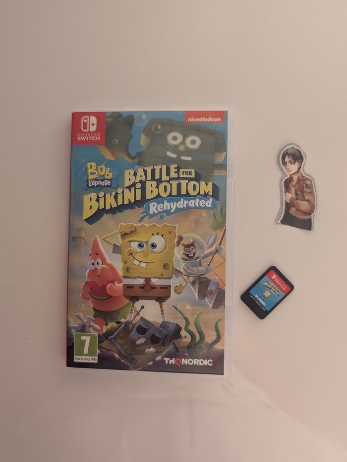 Bob l'éponge Battle for Bikini Bottom Switch