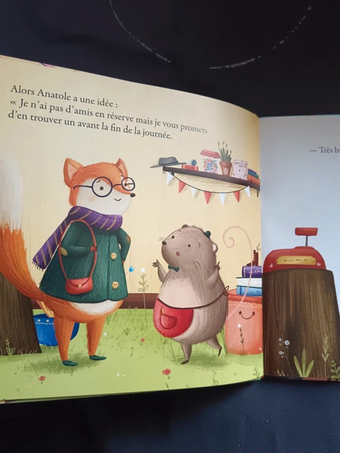 Livre la boutique d'Anatole le campagnol - photo numéro 2
