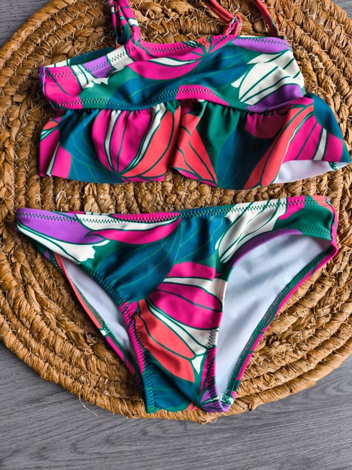 Maillot de bain 2 piece fille 3ans kiabi - photo numéro 2